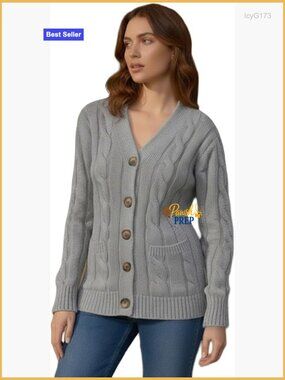 Slim Fit Cardigan Sweater Button Down Long Sleeve V-Neck Mid Length